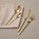 16 Piece Gold Cutlery Set