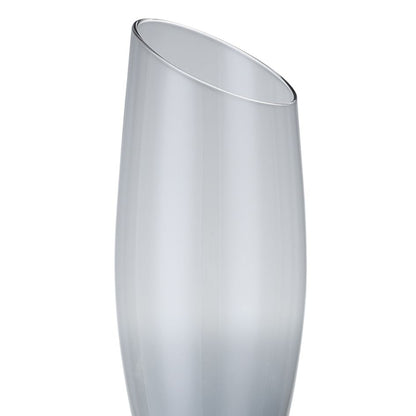 Champagne Flute with Angled Rim