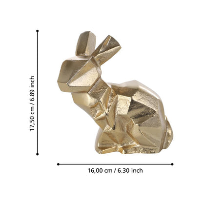 Nolalu Gold Bunny Ornament