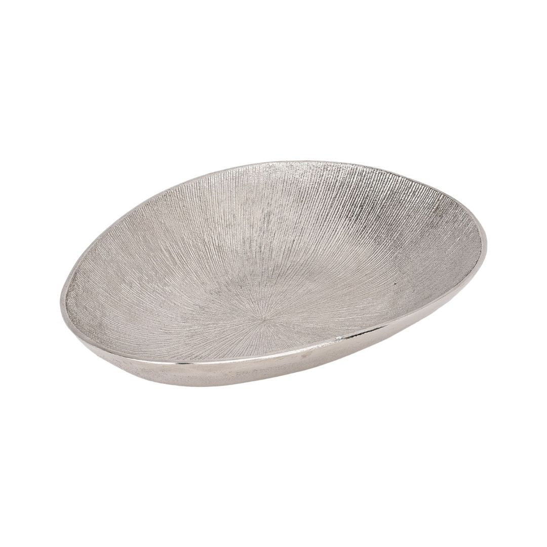Nickel Decorative Bowl 345 x 245mm