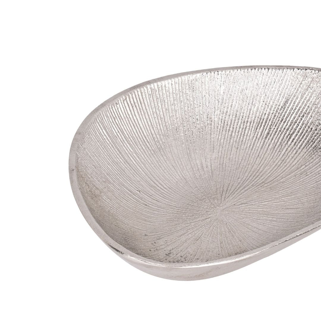 Nickel Decorative Bowl 245 x 175mm