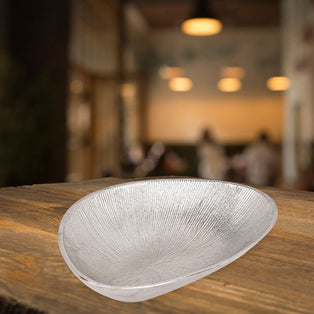 Nickel Decorative Bowl 245 x 175mm