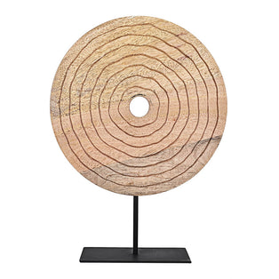 Hokuta Round Wood Ornament