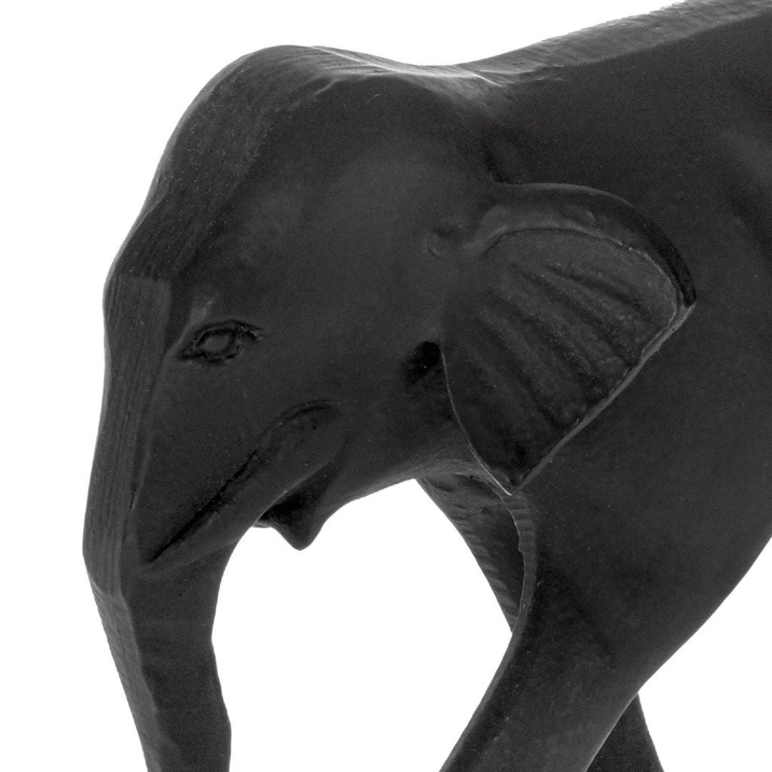 Jabonga Black Elephant Ornament I