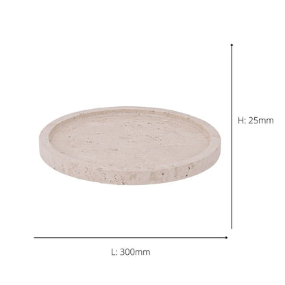Beige Wooden Decorative Tray 300 x 300mm