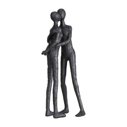 Couple Kissing Metal Ornament