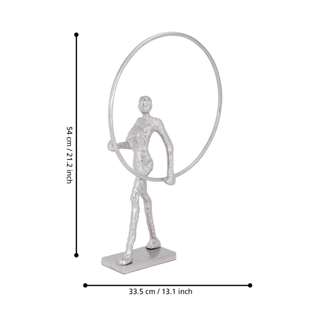 Zadiwin Silver Sculpture Ornament