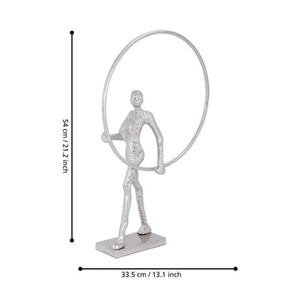 Zadiwin Silver Sculpture Ornament
