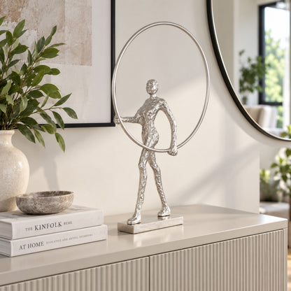 Zadiwin Silver Sculpture Ornament
