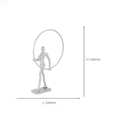Zadiwin Silver Sculpture Ornament