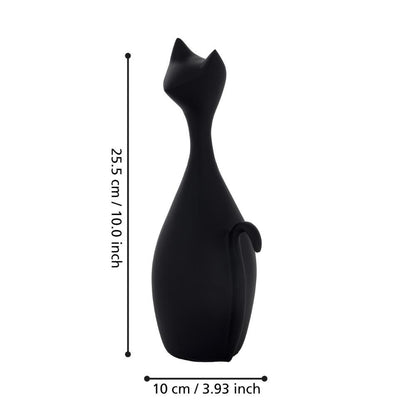 Suzu Black Cat Ornament