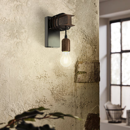 Townshend Black Wall Light