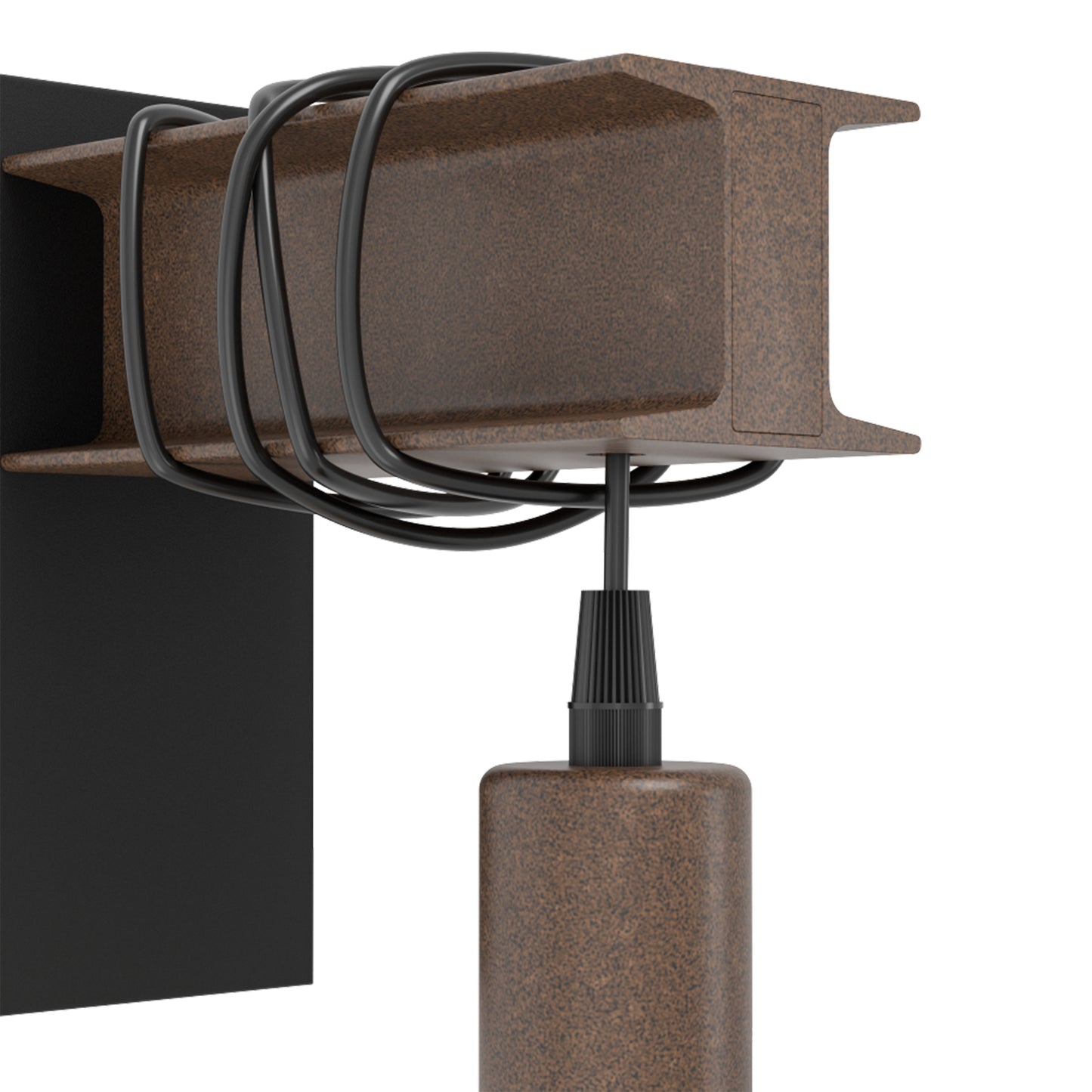 Townshend Black Wall Light