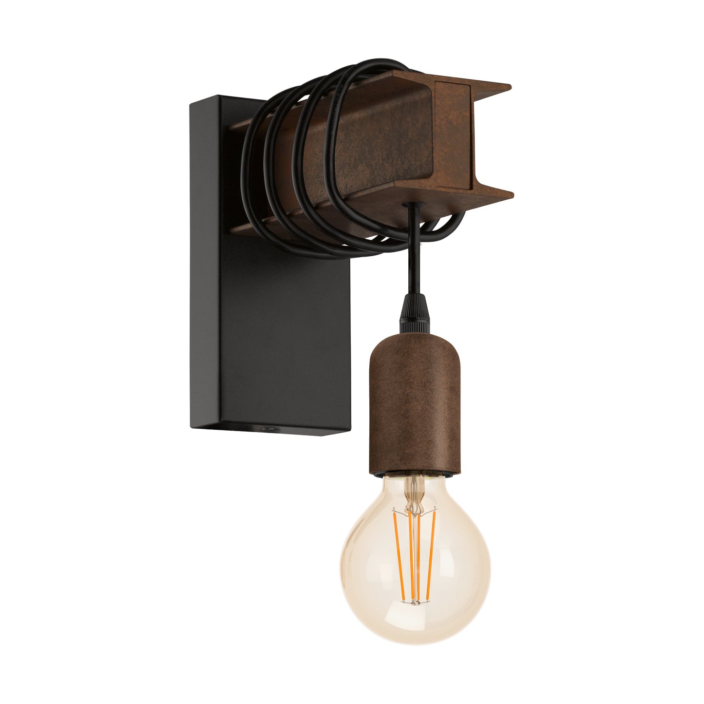 Townshend Black Wall Light