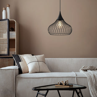 Staverton Black Ceiling Pendant