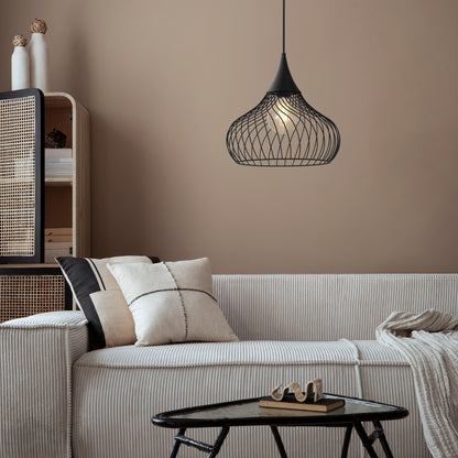 Staverton Black Ceiling Pendant