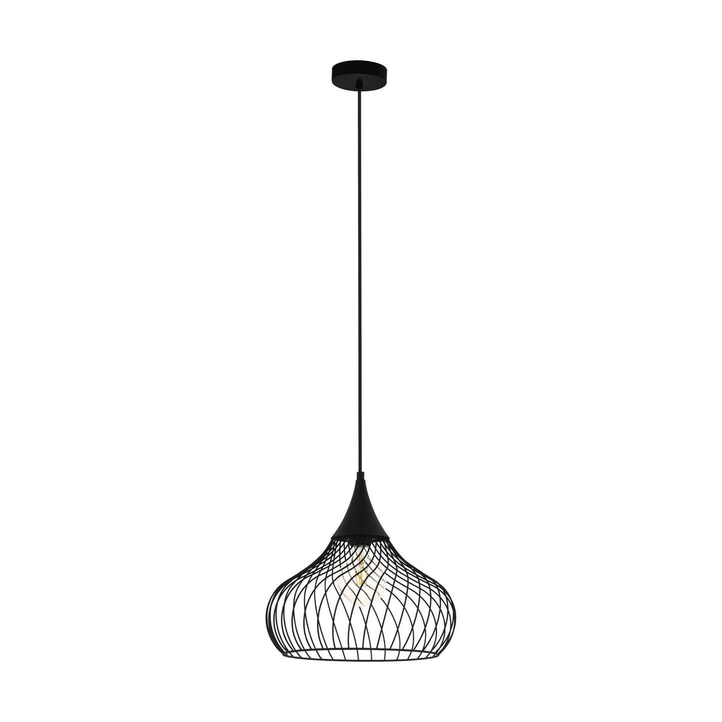Staverton Black Ceiling Pendant