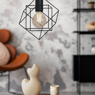 Straiton Black Pendant Ceiling Light