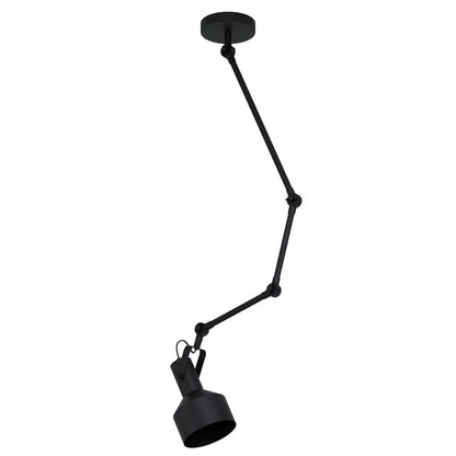 Takeley Black Adjustable Pendant Spotlight
