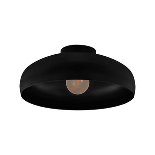 Mogano Black Flush Ceiling Light