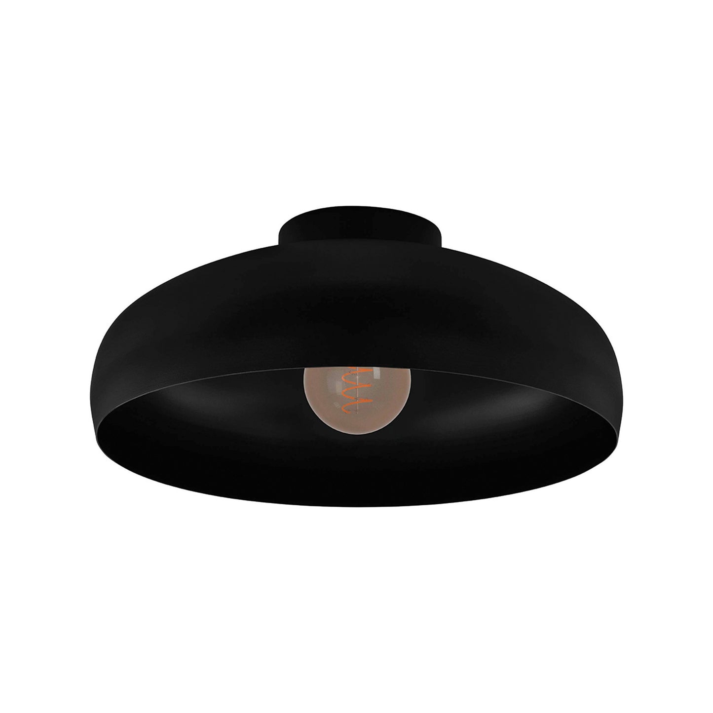 Mogano Black Flush Ceiling Light