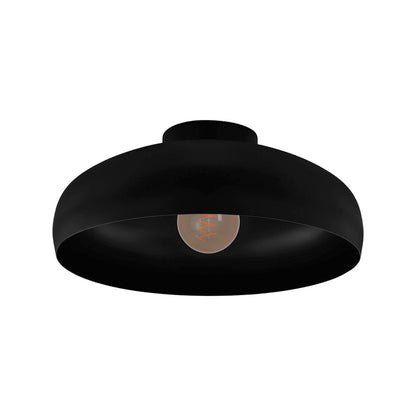 Mogano Black Flush Ceiling Light