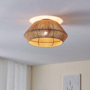 Alderney Natural Flush Ceiling Light