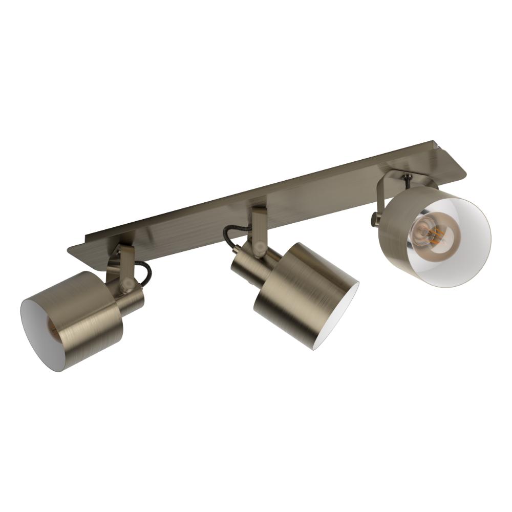 Southery 3-Light Brushed Gold Spotlight Bar