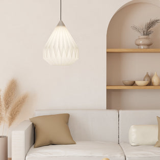 Minting Small White Pendant Ceiling Light