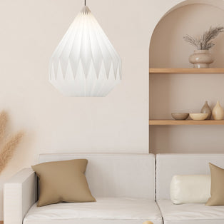 Minting Large White Pendant Ceiling Light