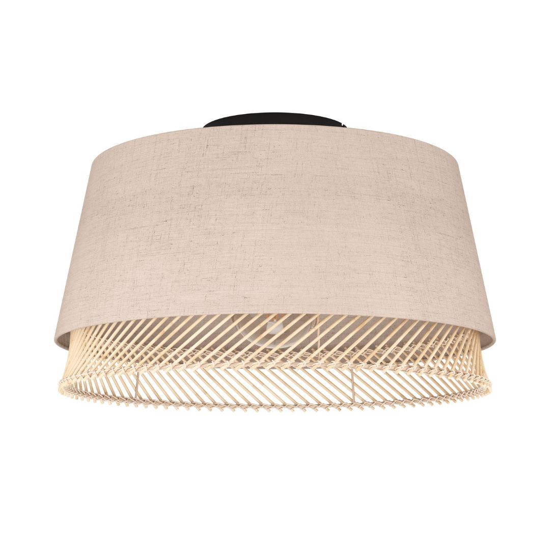 Tabley Natural Bamboo Ceiling Light