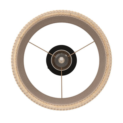 Tabley Natural Bamboo Ceiling Light
