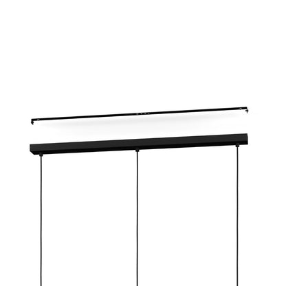 Tabley 3 Light Natural Bamboo Pendant Ceiling Bar