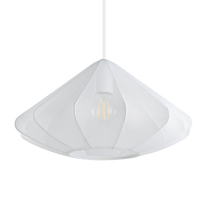 Dolwen Oval White Mesh Pendant Ceiling Light