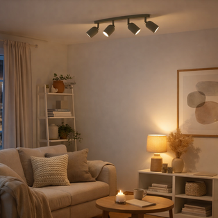 Tilston 4-Light Green Spotlight Bar