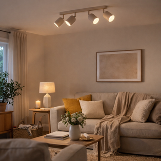 Tilston 4-Light Natural Spotlight Bar