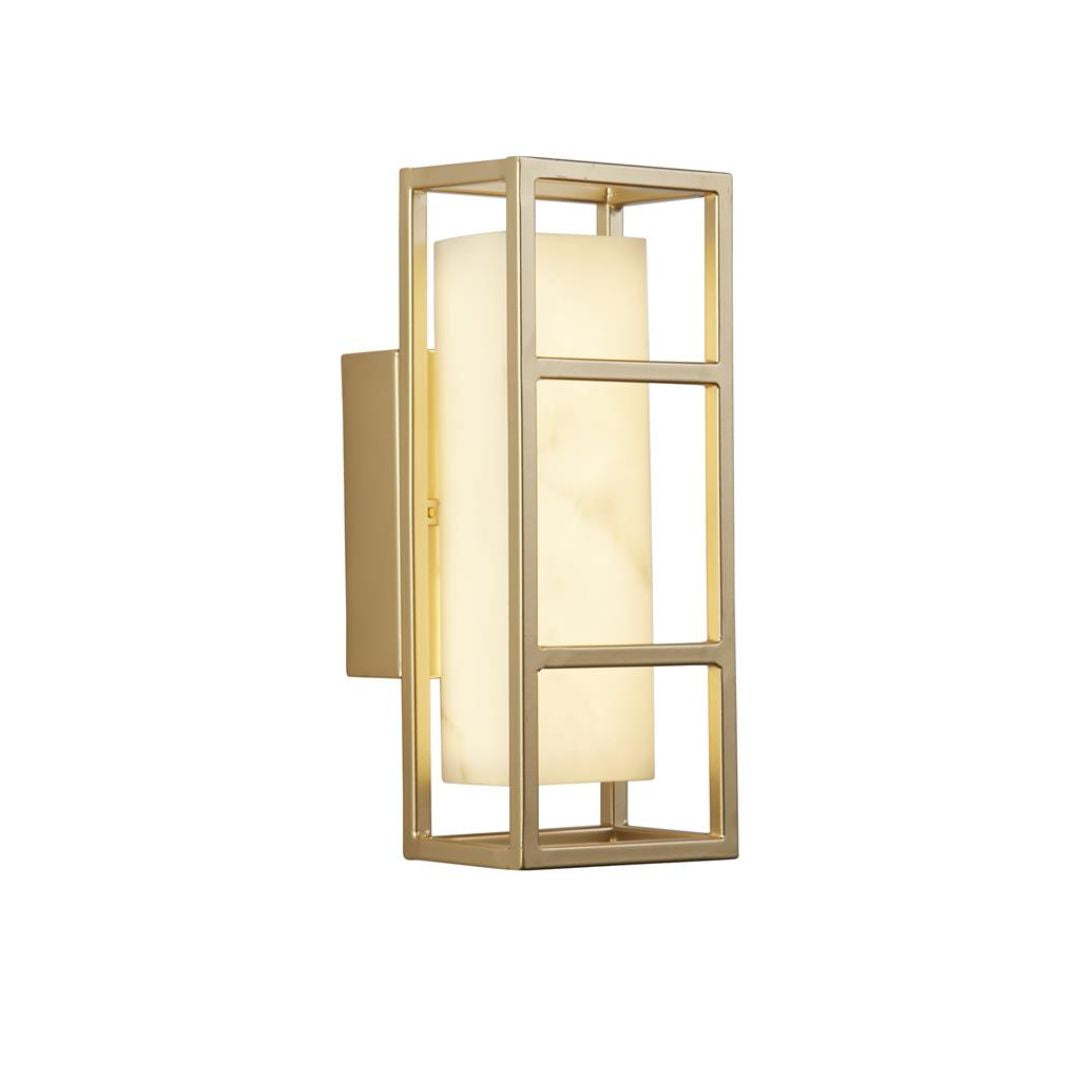 Mirage Gold & Marble Effect LED Wall Light