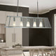 Voyager 5 Light Ceiling Bar Polished Chrome