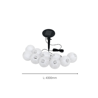 Solar White LED Fairy Lights