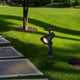 3 Pack Solar Spikey Black Outdoor Light