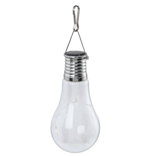 Solar Light Bulb Silver