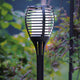 Solar Spike Flickering Outdoor Light