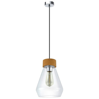 Brixham Pendant Ceiling Light Polished Chrome