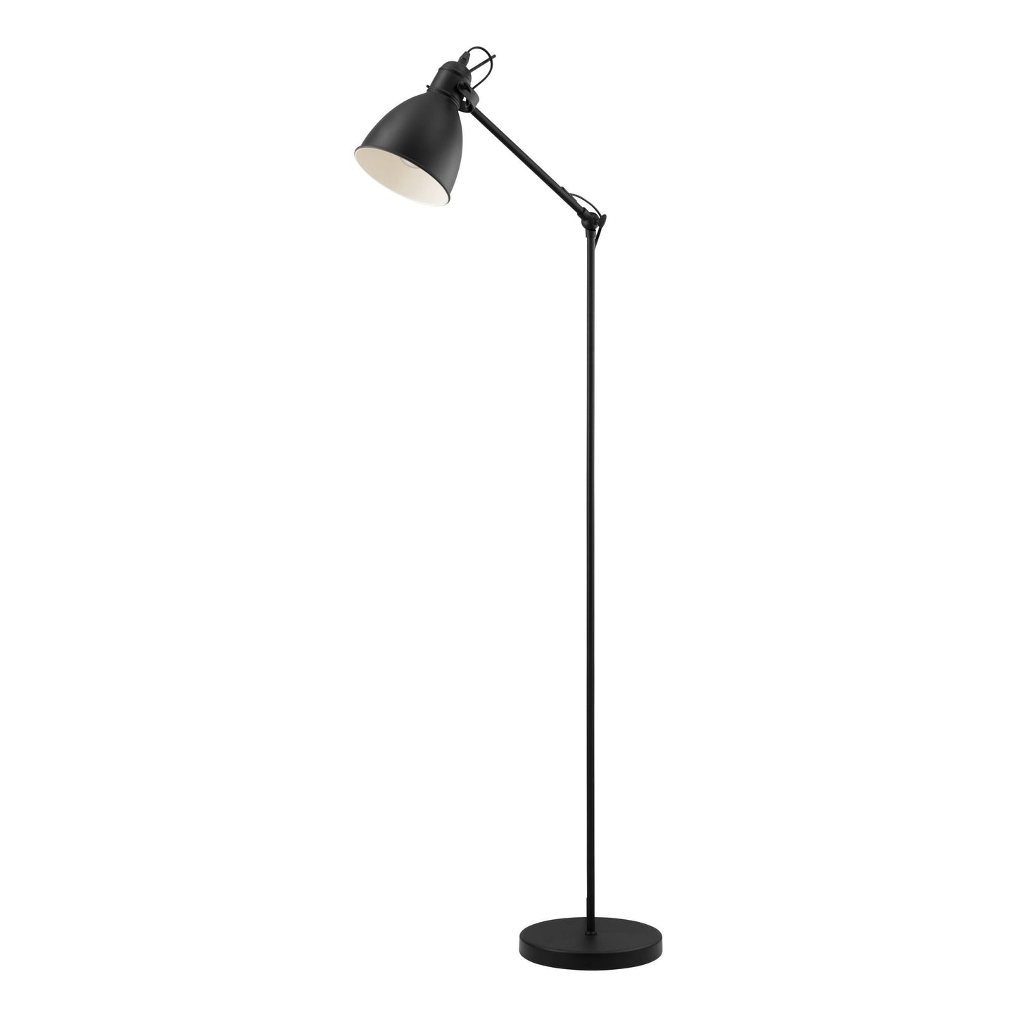 Priddy Black Floor Lamp