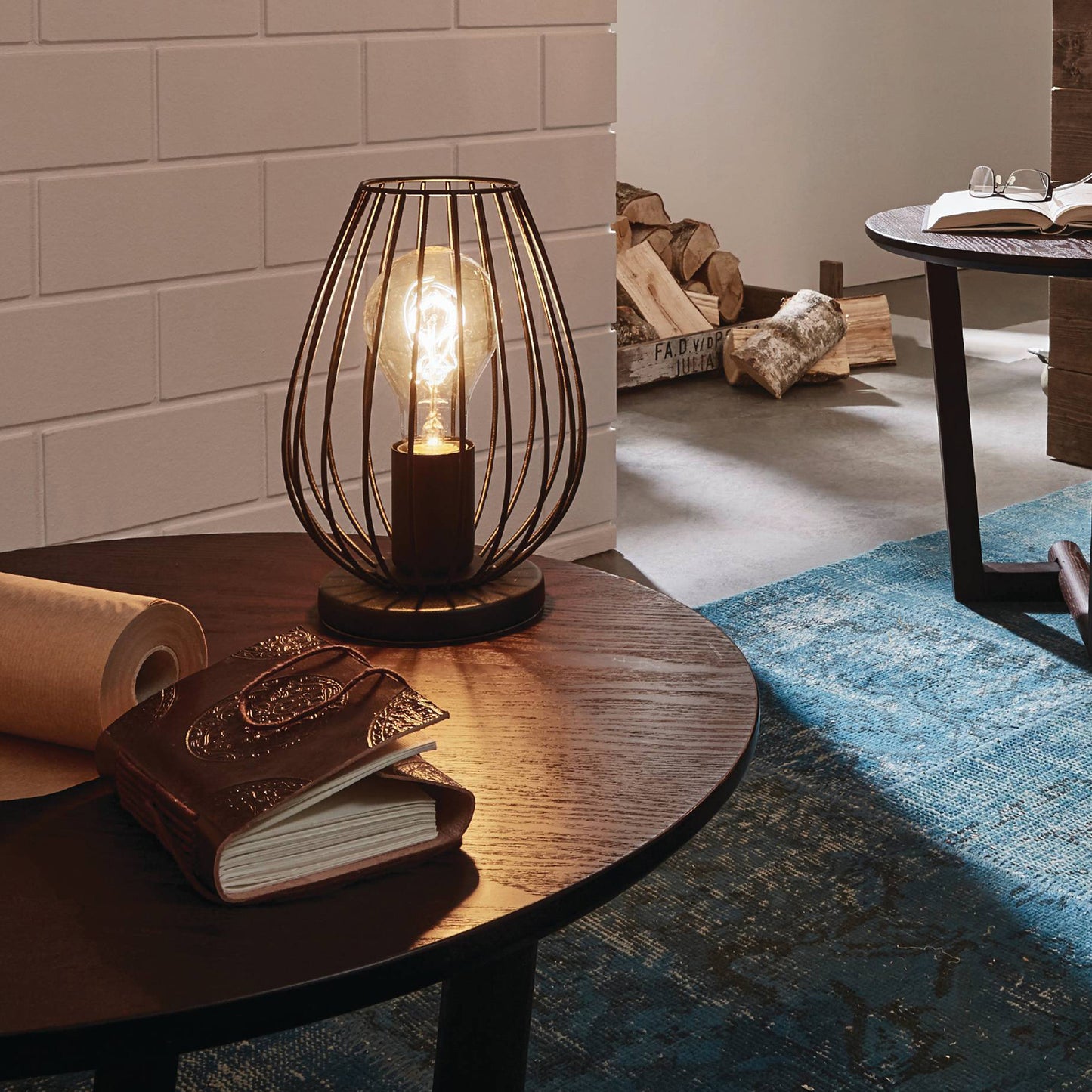 Newtown Black Table Lamp