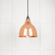 From the Anvil Hammered Copper Brindley Pendant Ceiling Light