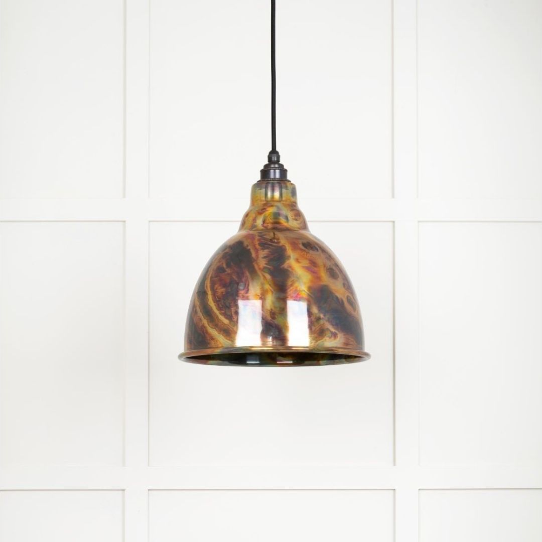 From the Anvil Burnished Brindley Pendant Ceiling Light