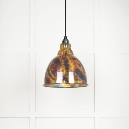 From the Anvil Burnished Brindley Pendant Ceiling Light