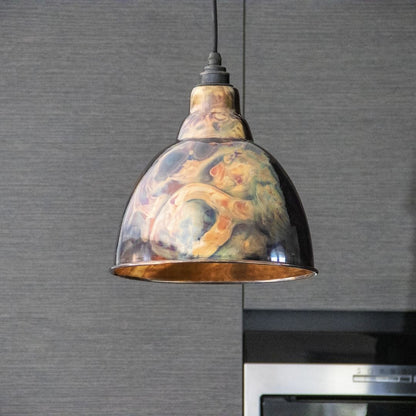 From the Anvil Burnished Brindley Pendant Ceiling Light