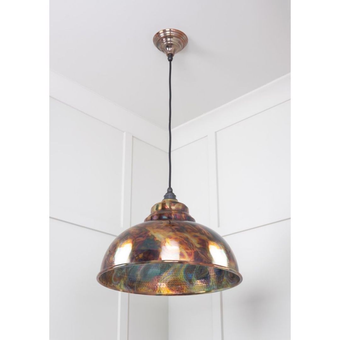 From the Anvil Burnished Harborne Pendant Ceiling Light